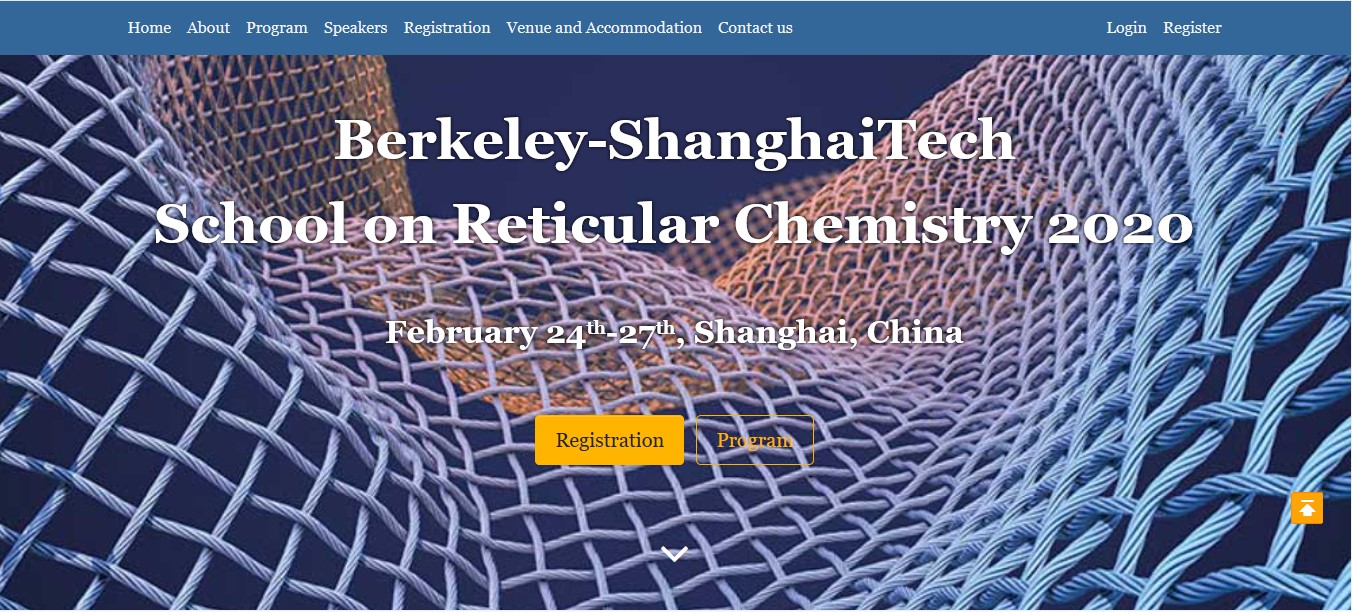 berkeley-shanghaitech school on reticular chemistry 2020