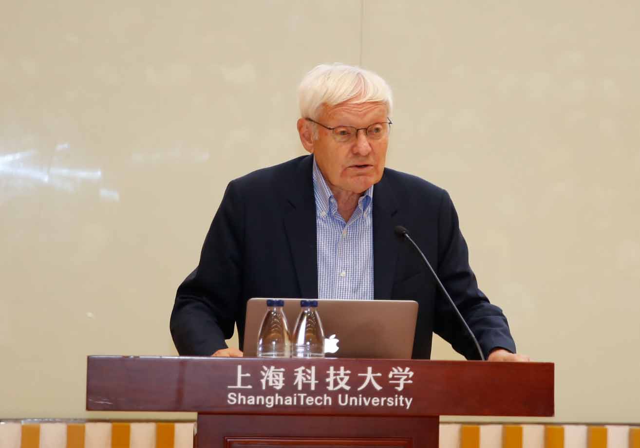 Nobel Prize Winner Joachim Frank Gives ShanghaiTech Lecture