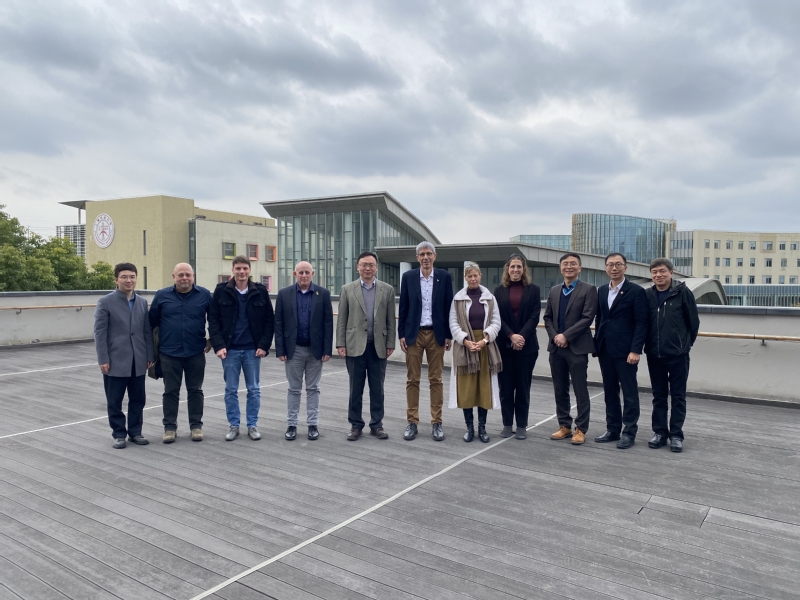 Delegation of The Hebrew University of Jerusalem visits ShanghaiTech University