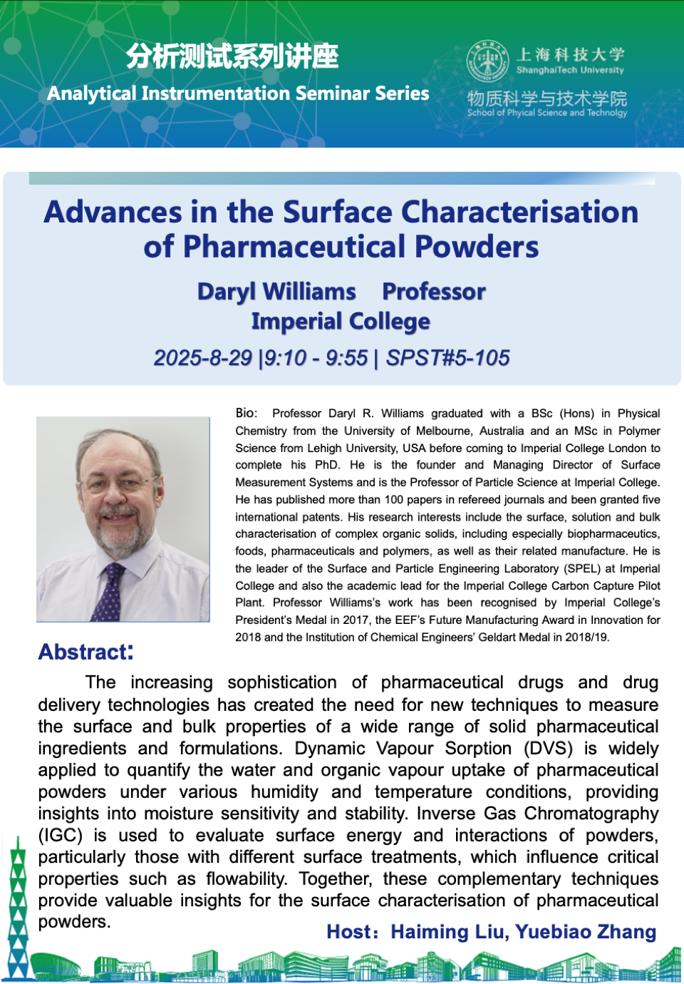 Advances in the Surface Characterisation of Pharmaceutical Powders