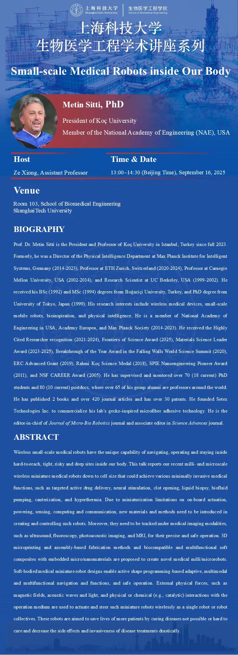 Small-scale Medical Robots inside Our Body