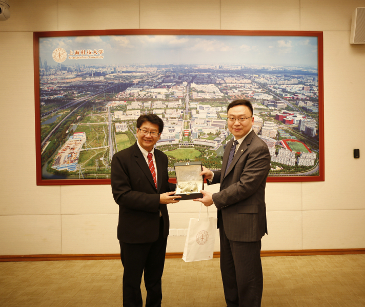 Thailand Delegation from Ministry of Higher Education, Science, Research and Innovation visited ShanghaiTech   