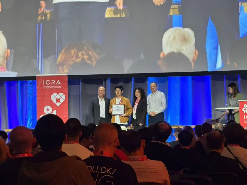 ShanghaiTech research wins Best Student Paper Award at ICRA 2026 teaching robots to “feel”