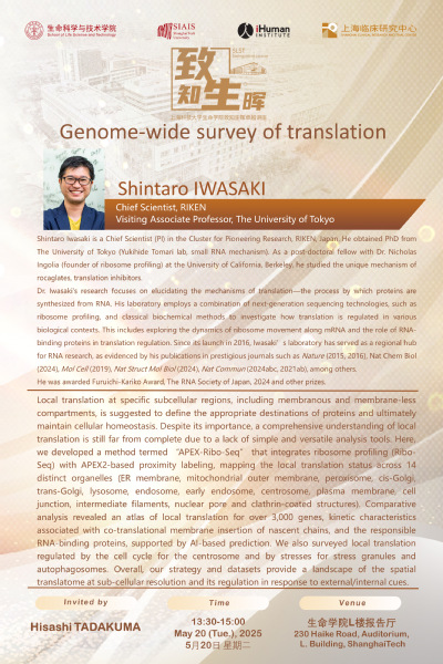 Genome-wide survey of translation