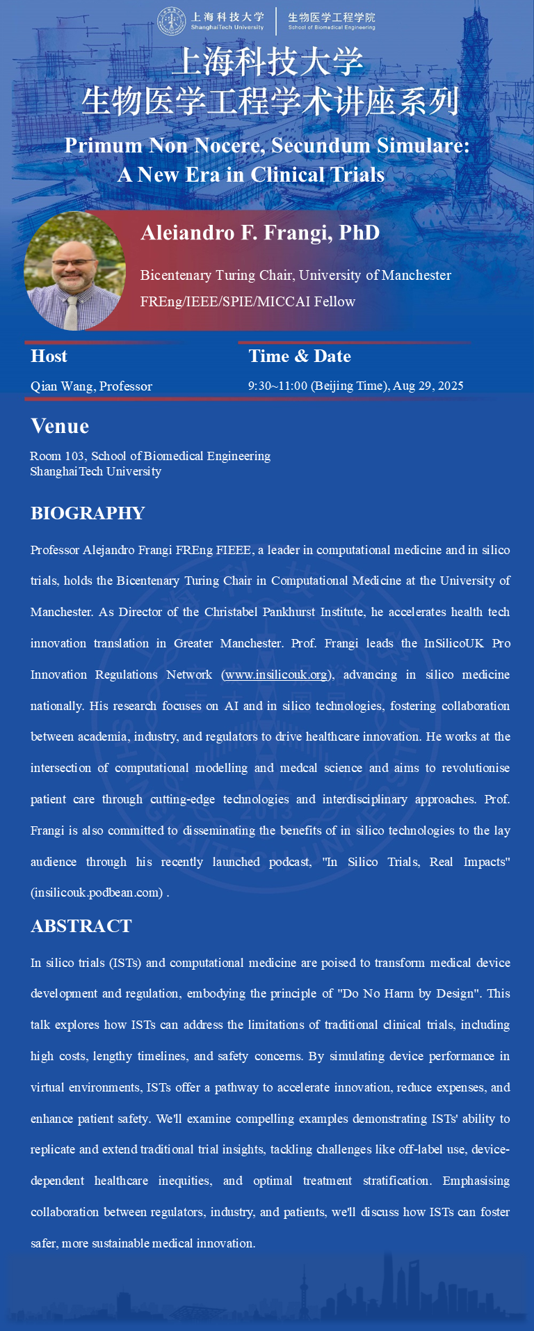 Primum Non Nocere, Secundum Simulare: A New Era in Clinical Trials