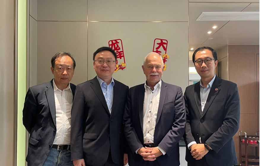 Chairman of the Board of the Falling Walls Foundation Visits ShanghaiTech