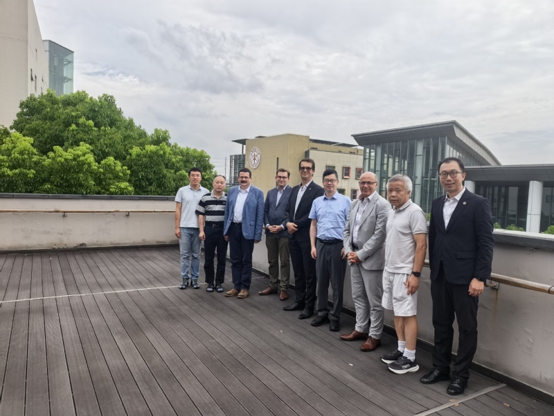 President of Université Grenoble Alpes visits ShanghaiTech University